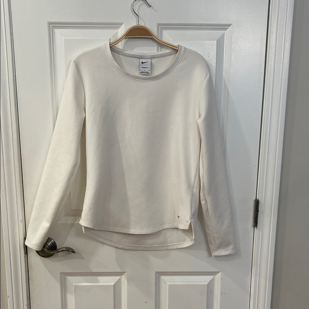 Nike Women's White Long Sleeve Tee